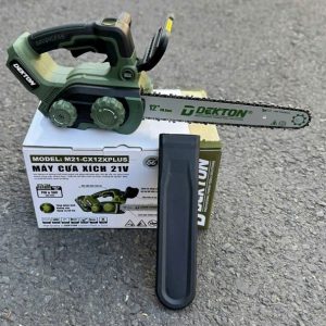 máy cưa xích pin dekton m21 cx12xplus
